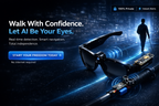 VisionGuard Full Kit [AI Glasses + Smart Cane]