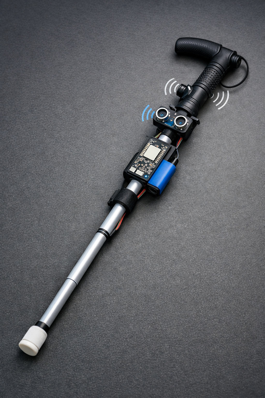 VisionGuard Smart Cane  AI Navigation Support